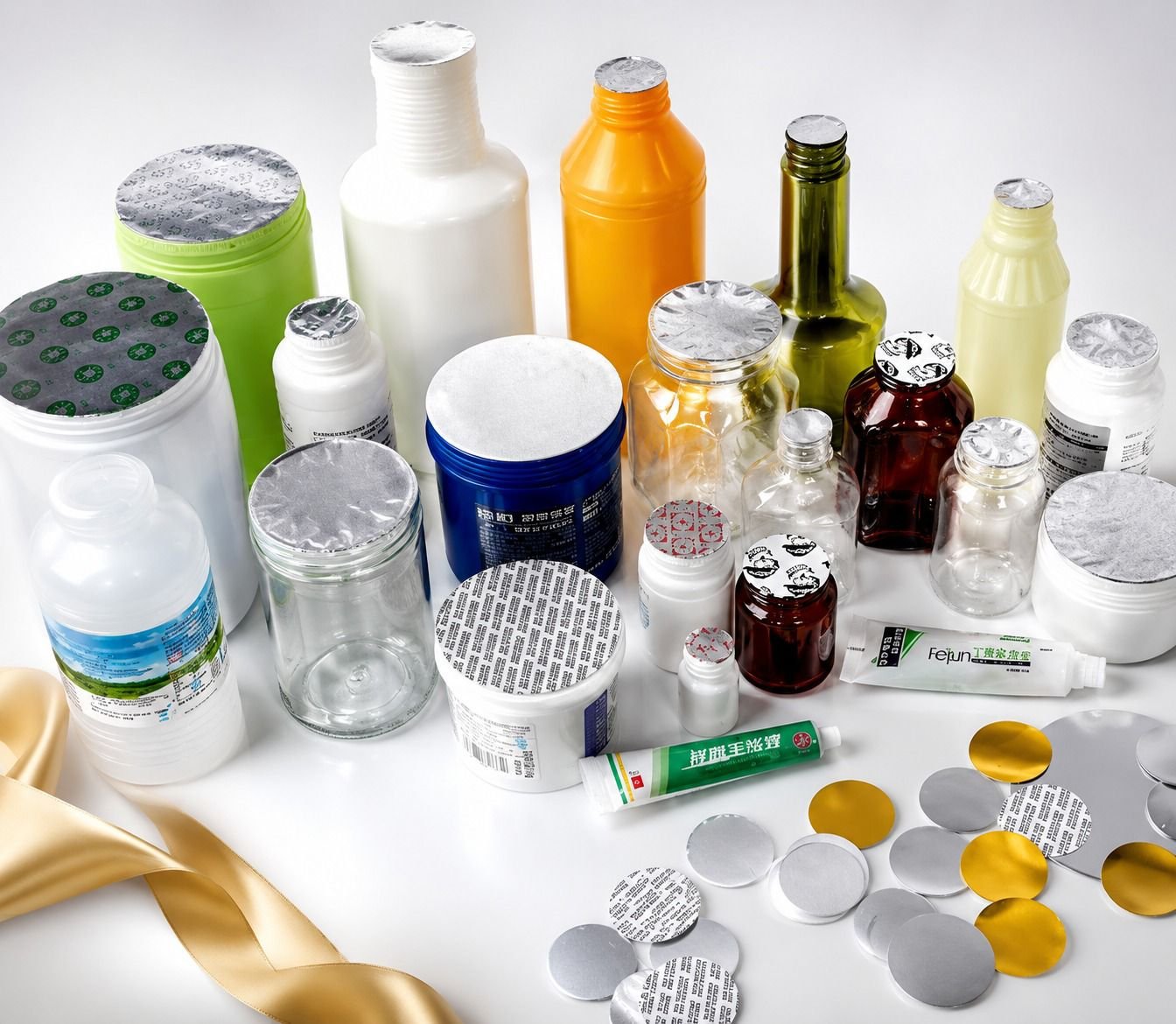Aluminium Foil Lids Production